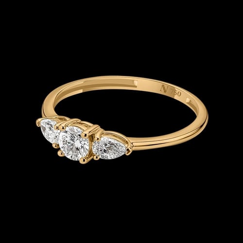 خاتم السوليتير 0.80 قيراط