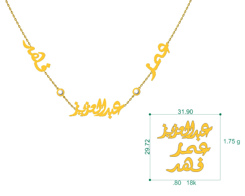 عقد ثلاث اسماء