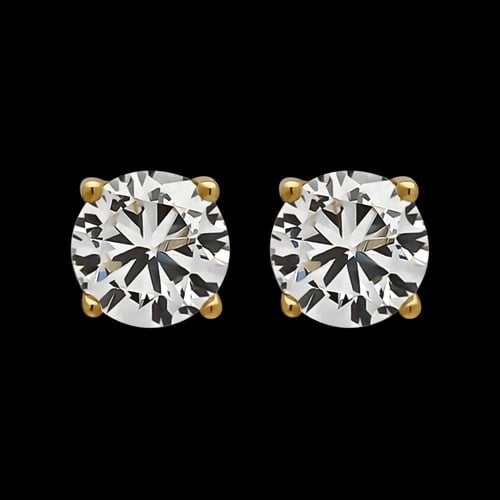 قلادة و سوارة و حلق سوليتير اي ڤي