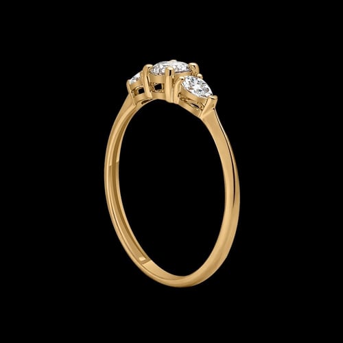 خاتم السوليتير 0.80 قيراط