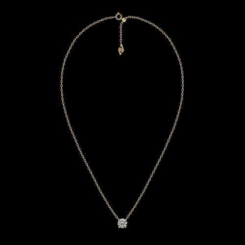 قلادة و سوارة سوليتير اي ڤي