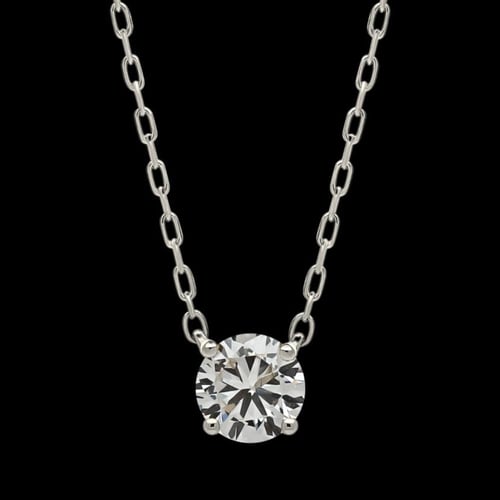 قلادة و سوارة سوليتير اي ڤي