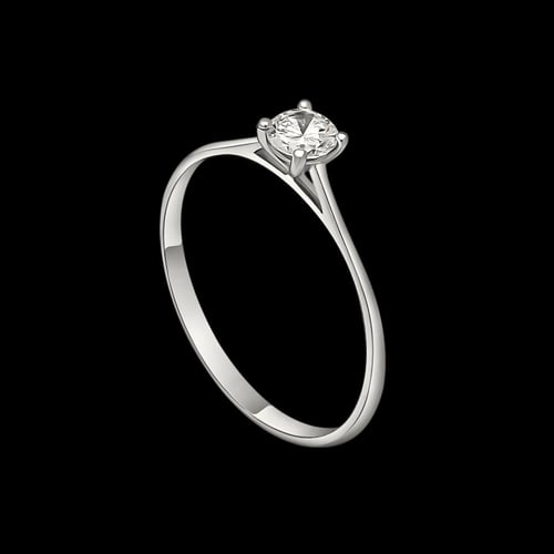 خاتم سوليتير اي ڤي