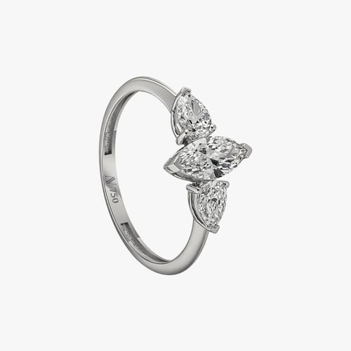 خاتم الماركيز 0.80 قيراط