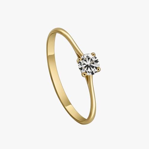 خاتم سوليتير اي ڤي