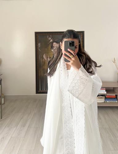 Embroidered linen