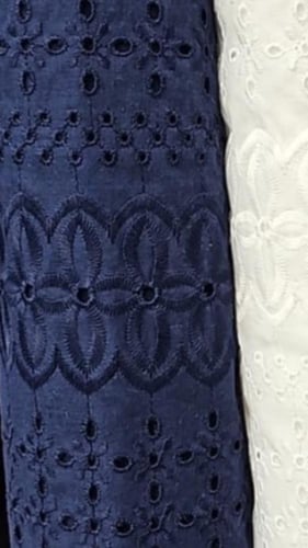 Embroidered linen