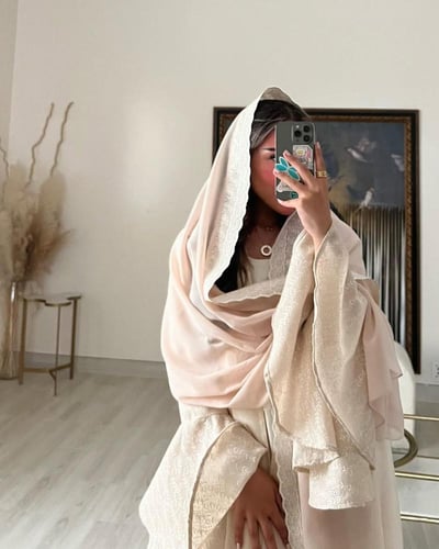 Summer Beige Abaya