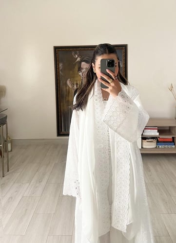 Embroidered linen