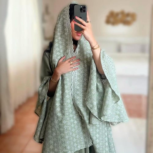 Matcha Green Abaya