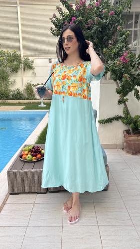 Summer dress (multicolored)