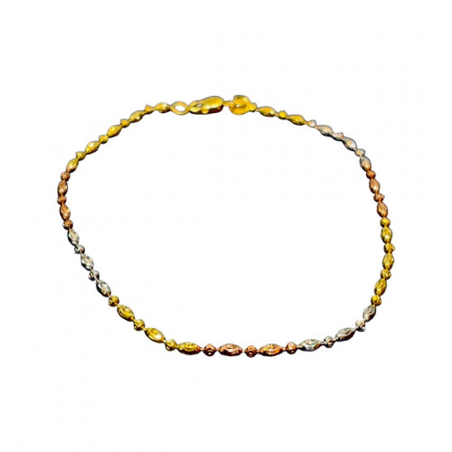 Italian colorful bracelet 18-karat gold