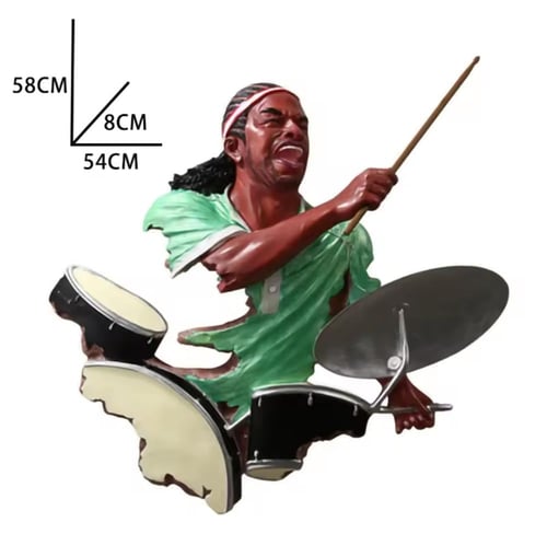 مجسمات جدارية عازفين