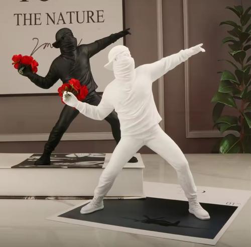 مجسم منحوتة بانسكي الفن الحديث