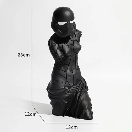 مجسم تحفة دي ميلو ماري مع مجسم starwars