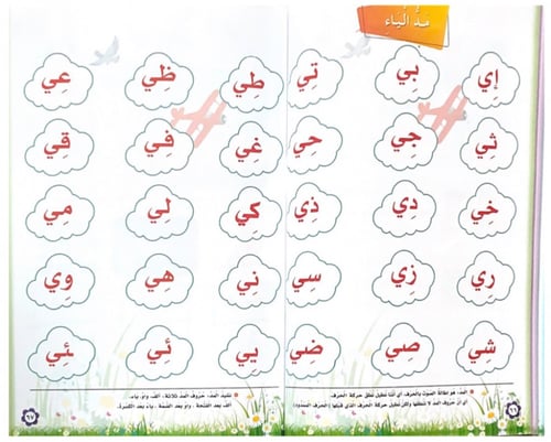 كتاب تعليم القراءة الجزء الثاني