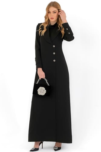 ايليقنت 1 بليزر - اسود فضي