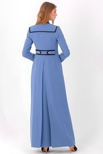 سلڤر بليزر - أزرق