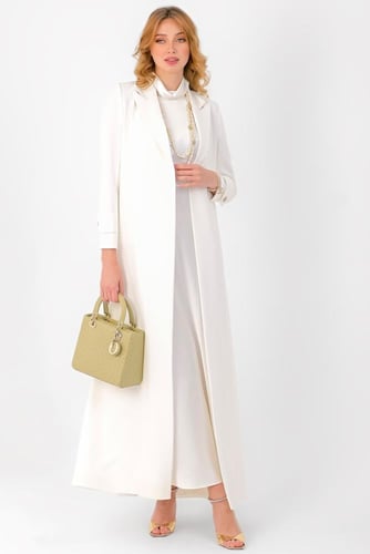 كاجوال 1 بليزر - أوف وايت