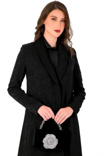 سيمبل بليزر - فلاورد أسود