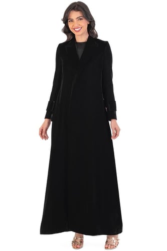 كاجوال بليزر - مخمل اسود