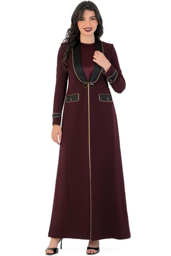 بلاتينيوم ذهبي بليزر - برغندي