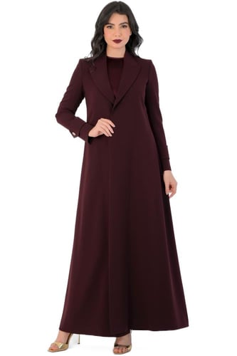 كاجوال 1 بليزر - برغندي