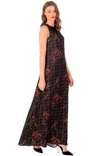 فستان حرير - حصان