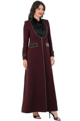 بلاتينيوم ذهبي بليزر - برغندي