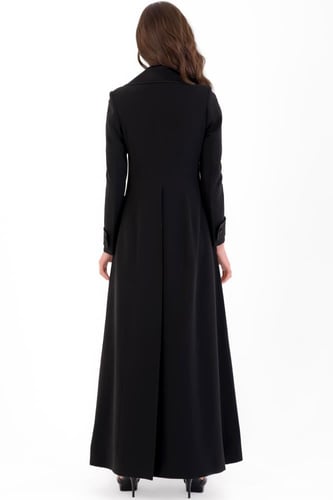 فانسي ساتان بليزر - اسود