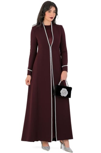 هوت كوتور بليزر - برغندي