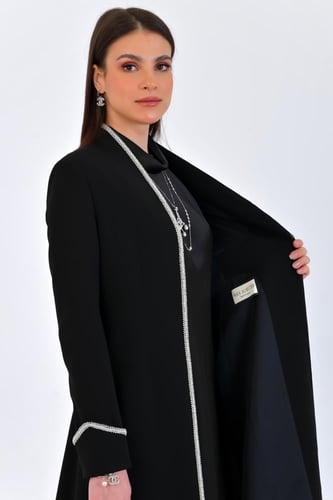 هوت كوتور بليزر - أسود