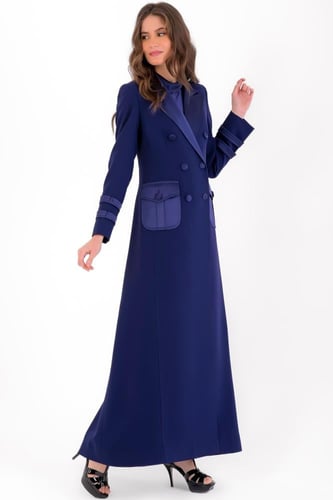 مارڤل ساتان بليزر - كحلي