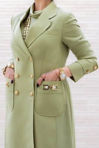 بيرل عباية - بيستاشيو