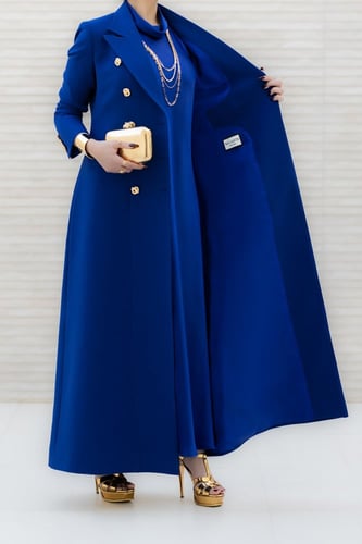 كلاسيك عباية - رويال بلو