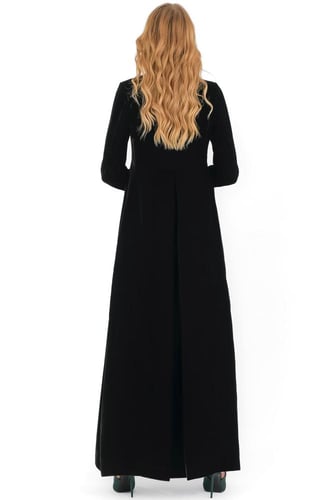 مون بليزر - مخمل اسود