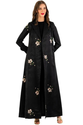 كاجوال بليزر - فلاورد أبيض