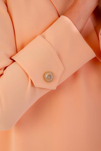 كاجوال 1 بليزر - مشمشي