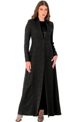 مون بليزر - فلاورد أسود