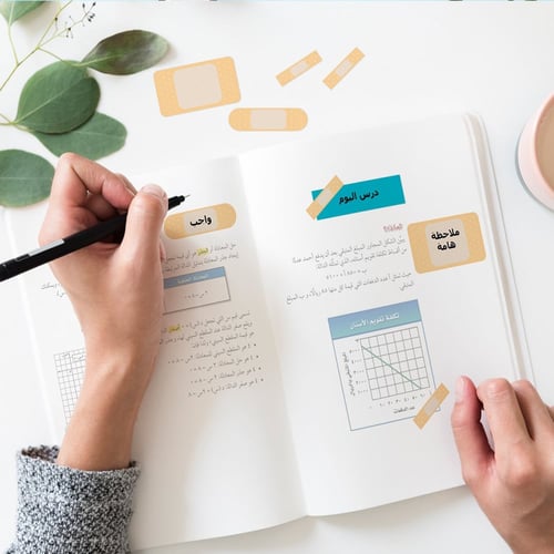 ملصقات لصق الجروح للملاحظات