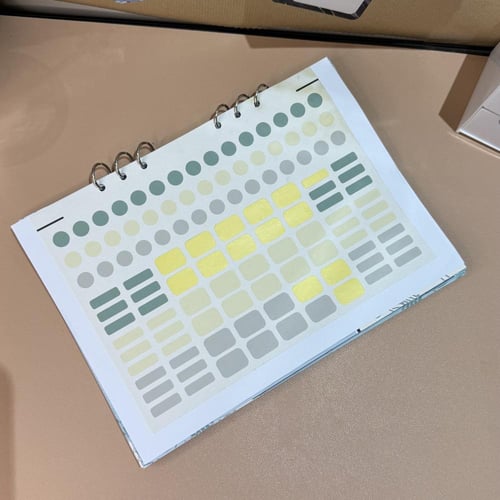 أجندة 2026 المطبوعة ( تركواز )