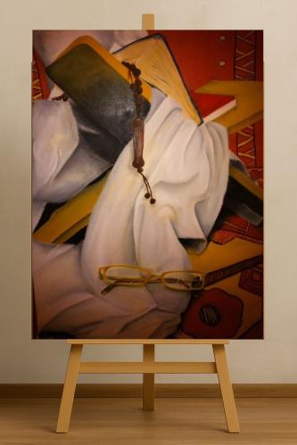 لوحة أصليه ( ابتهالات )