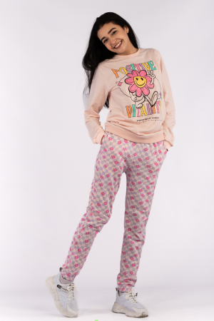 بجامة قطن خريفي/شتوي للعمر المحير