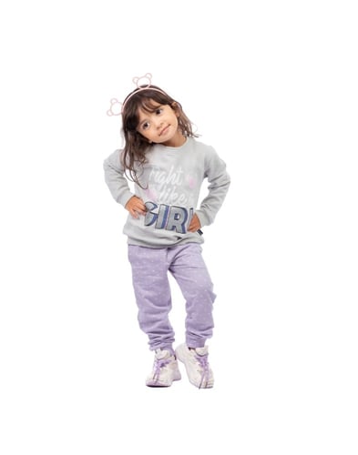 بجامة قطن خريفي/شتوي بناتي