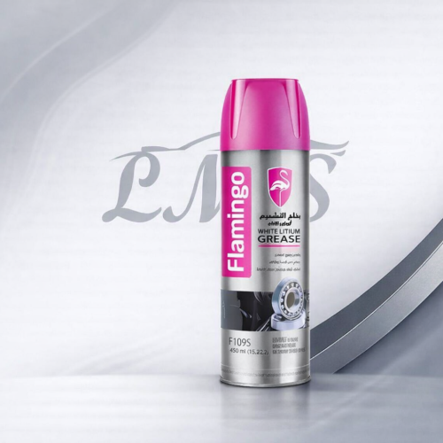 شحم أبيض ليثيوم للسيارات Flamingo White Lithium Gr...