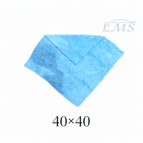 منشفة نانو سماوي 40×40 من لمسات لتجفيف وتلميع السي...