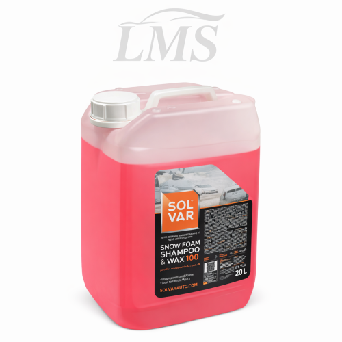 شامبو واكس سنوفوم ملون سولفار 20 لتر | Solvar Snow...