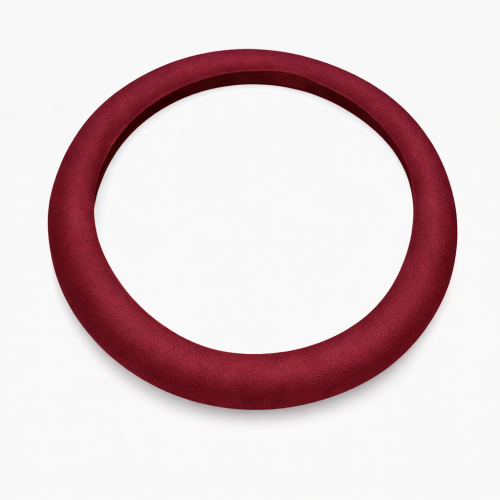 غطاء مقود سيارة سيليكون مرن أحمر عودي – قبضة مريحة...