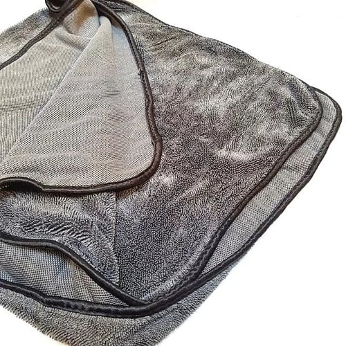 منشفة مايكروفايبر كبيرة لتجفيف وتنظيف السيارة 60×1...