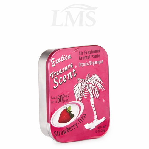 معطر سيارة Exotica Strawberry – رائحة الفراولة يدو...